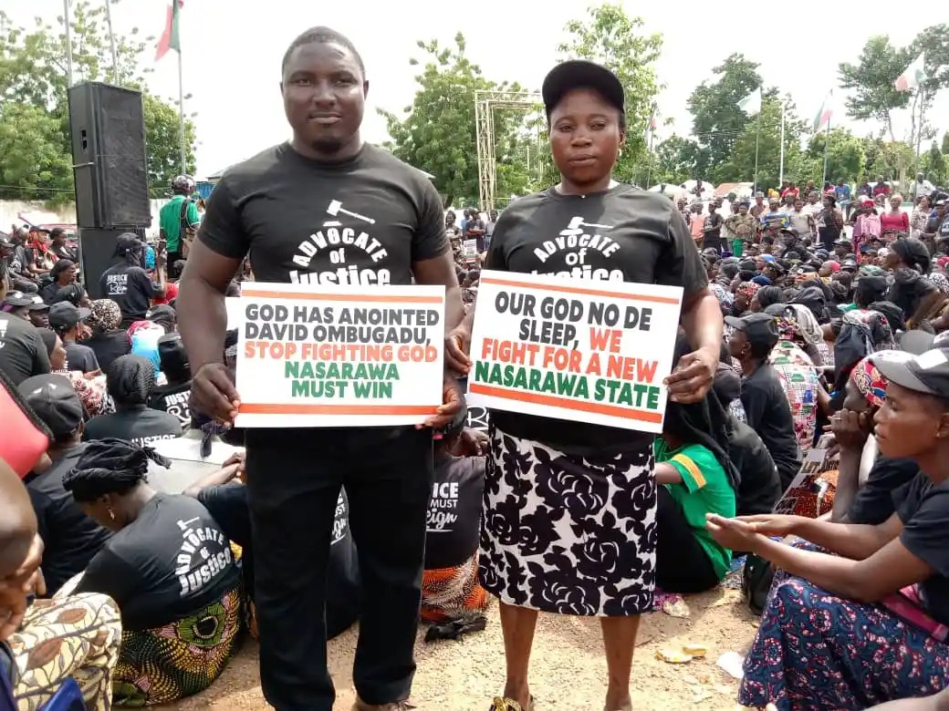 Nasarawa Guber Over Women Gather To Pray Over Tribunal S Verdict