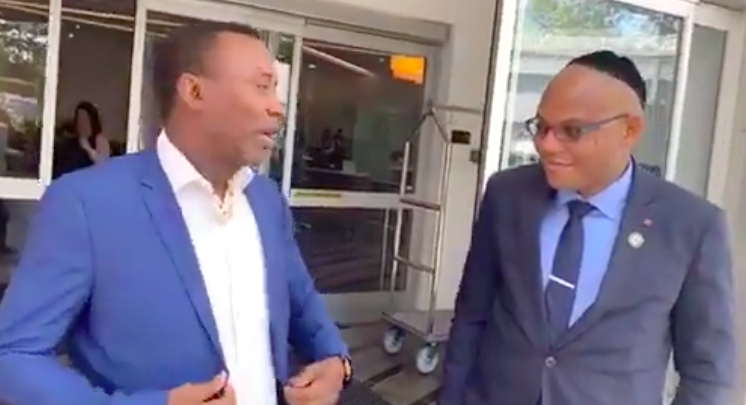 Nnamdi kanu and Omoyele Sowore