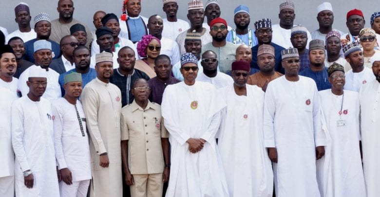 President Buhari and APC youths