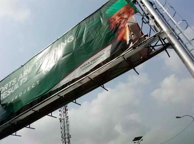 ihedioha billboards destroyed 2
