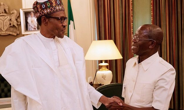 What Buhari Said About Oshiomhole On 68th Birthday