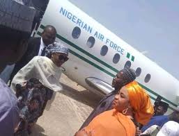 Anger as Buhari's daughter arrives Bauchi in presidential jet