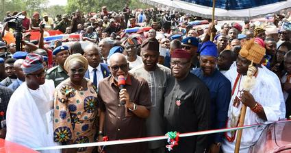 Dignitaries during the launch of Operation Amotekun