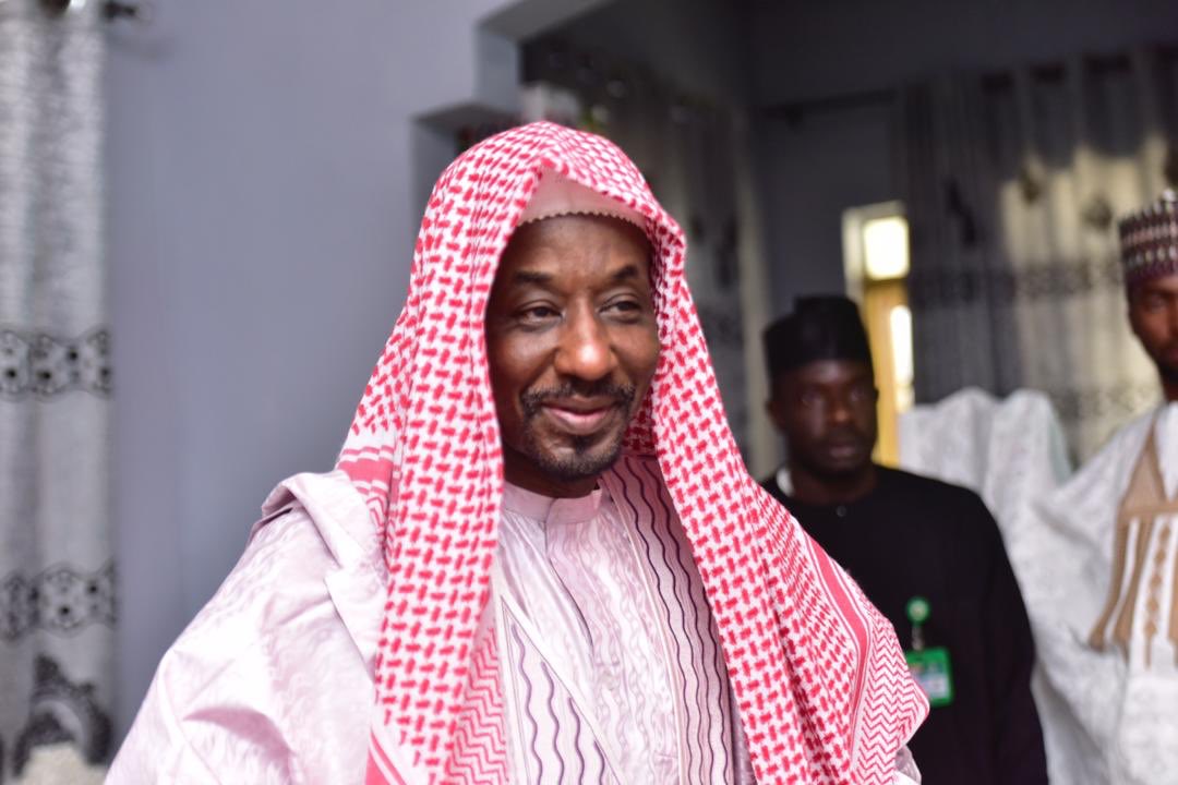 Elufai meets Emir Sanusi in Nassarawa