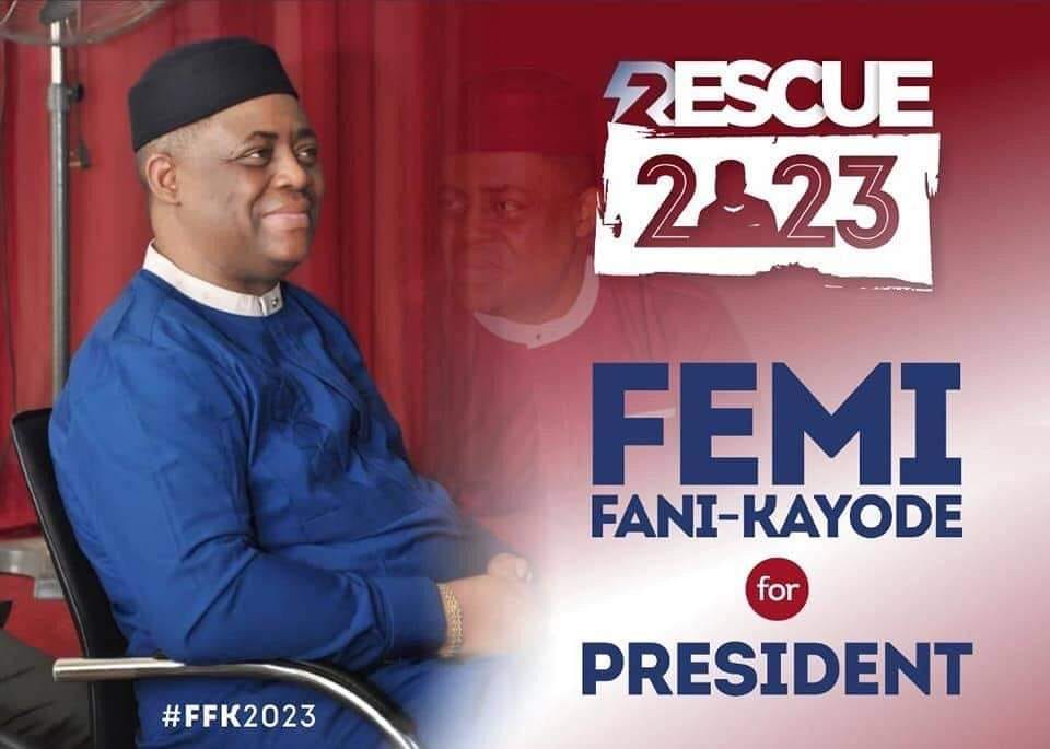 femi fani kayode 2023 campaign poster