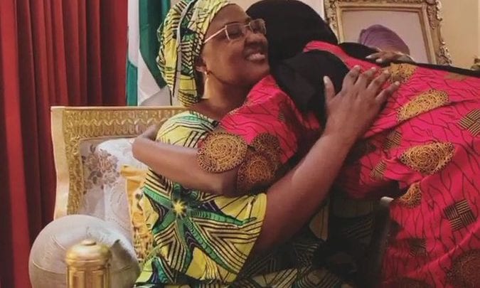 COVID-19: Aisha Buhari Rejoices As Daughter Returns From Isolation