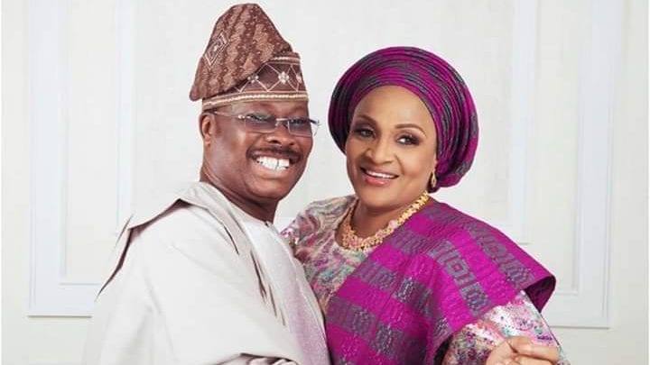 Ajimobi’s wife Reveals Why She Forgave Former Governor For Cheating (Video)