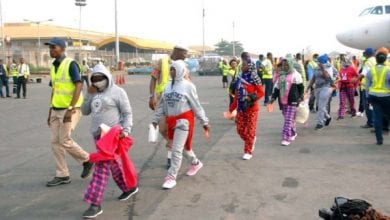 COVID-19: Another Batch Of Nigerian Returnees Arrive Seme Border