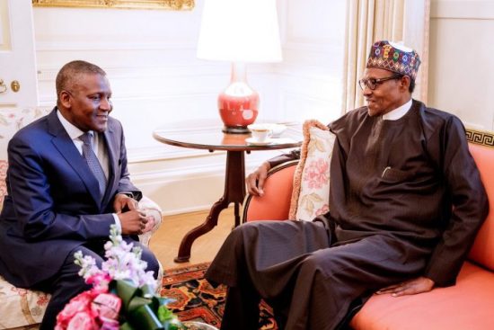 President Buhari reveals Dangote’s Greatest ‘Strength’