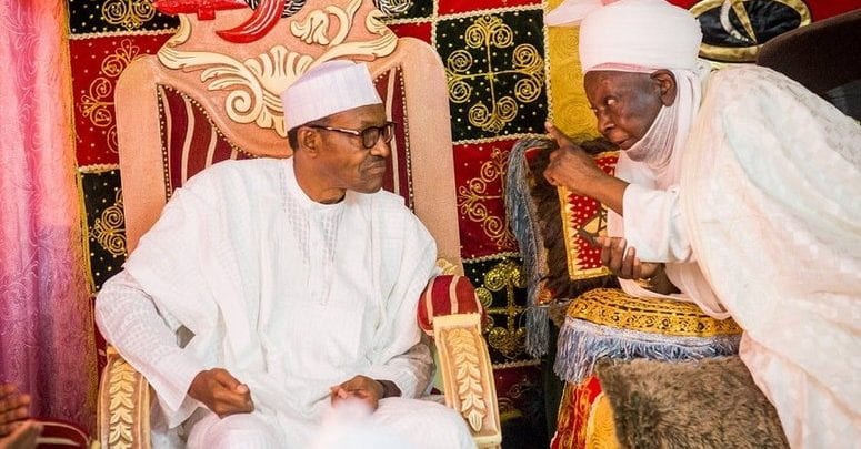 JUST IN: President Buhari sends message to ailing Emir of Daura
