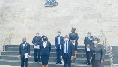 JUST IN: Governor Sanwo-Olu swears-in new Eight Judges