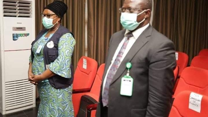 NCDC officials arrive Abuja following Yahaya Bello's isolation orderNCDC officials arrive Abuja following Yahaya Bello's isolation order