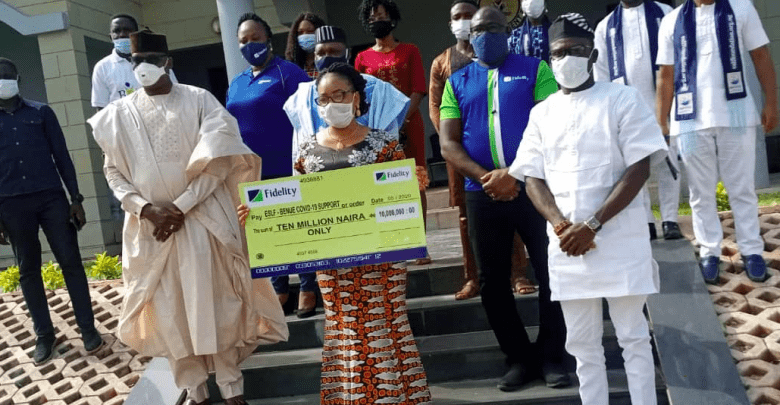 Covid-19: Fidelity Bank Partners ESLF To Cater For the Less Privileged In Benue State