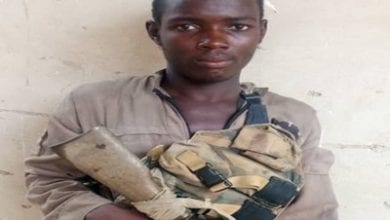 JUST IN: Boko Haram member voluntarily surrenders to Nigerian Military