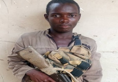 JUST IN: Boko Haram member voluntarily surrenders to Nigerian Military