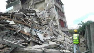 Two children dead, Many injured as building collapses in Lagos