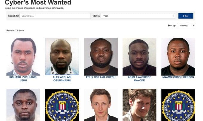 US Govt seeks information on six Nigerians indicted for $6m fraud