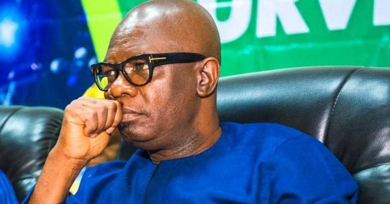 "Ajayi is a sore loser" - PDP reacts to Ondo Deputy Governor’s resignation