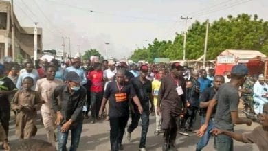 You can't scare us with arrest - Katsina protesters tell Buhari