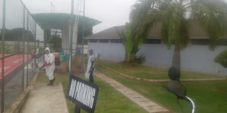 JUST IN: Benue Government fumigates State House over COVID-19