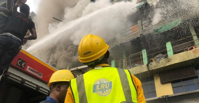 Gas explosion claims two lives, destroys nine shops in Lagos