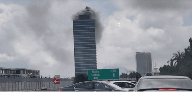 BREAKING: Fire breaks out at World Trade Centre, Abuja