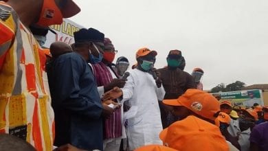 Ondo 2020: Social distancing ignored as Agboola formally joins ZLP