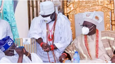 What Afenifere said about Tinubu sitting to greet Ooni of Ife
