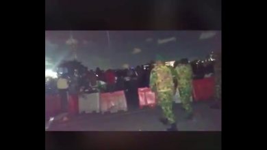 Footage of Soldiers shooting at #EndSARS protesters