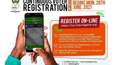 inec voter registration online