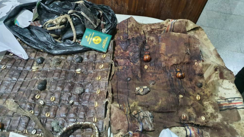 DSS Recovers Seven AK-47 Rifles, Bullets, Bloody Charms From Igboho's House, Declares Him Wanted (Photos)