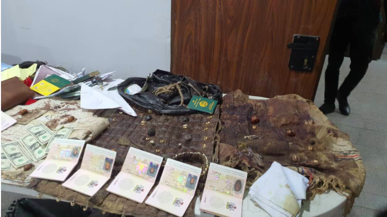 DSS Recovers Seven AK-47 Rifles, Bullets, Bloody Charms From Igboho's House, Declares Him Wanted (Photos)