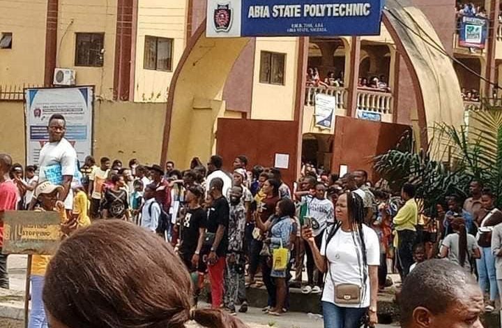 abia polytechnic protest