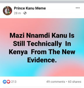 Nnamdi Kanu news today