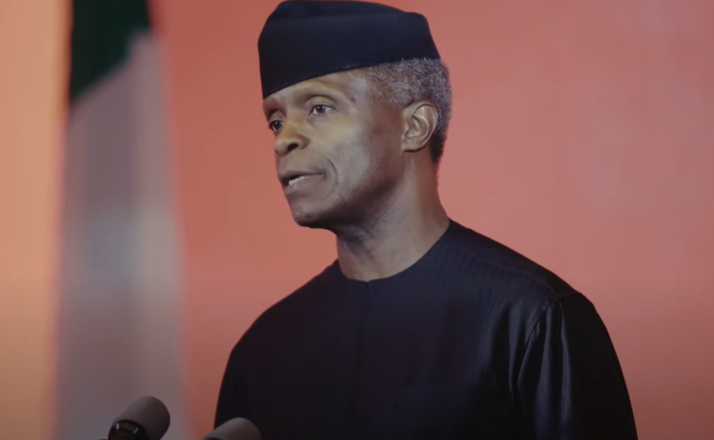 osinbajo declaration for president