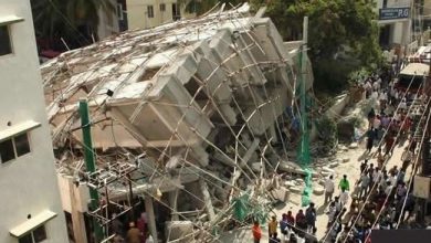 building collapse in Banana Island