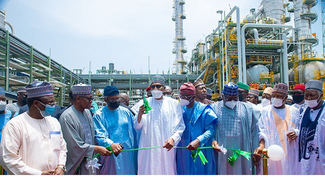 President Buhari Commissions Dangote Refinery [PHOTOS]