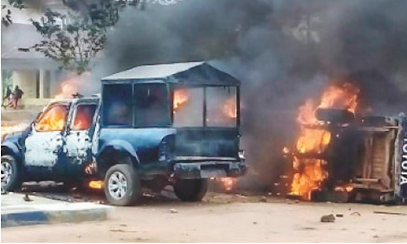 Fire guts Kano divisional police headquarters