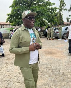 Music executive Kenny Ogungbe completes NYSC, releases pictures %Post Title