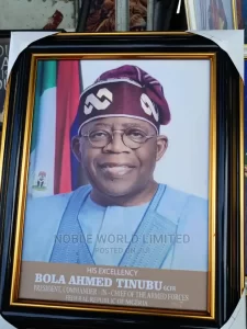 Tinubu’s portrait 