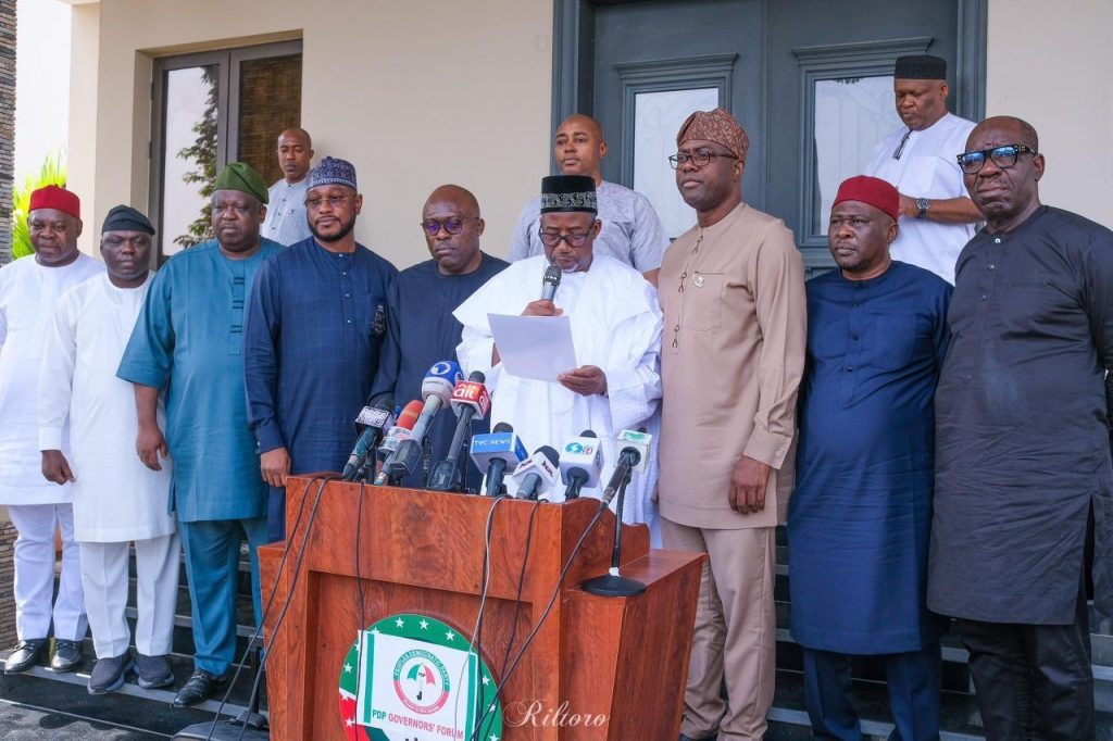 PDP governors strategize to hijack party structure as Wike and Atiku feud deepens