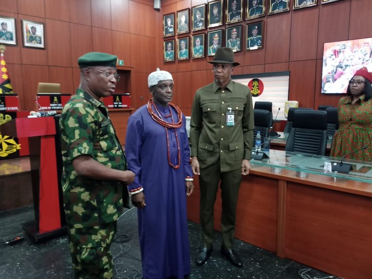 Army frees monarch declared wanted over killing of 17 soldiers in Delta