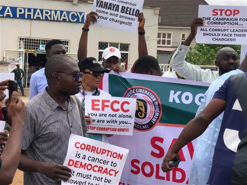 “Recover our stolen wealth from Yahaya Bello” – Kogi indigenes tell EFCC