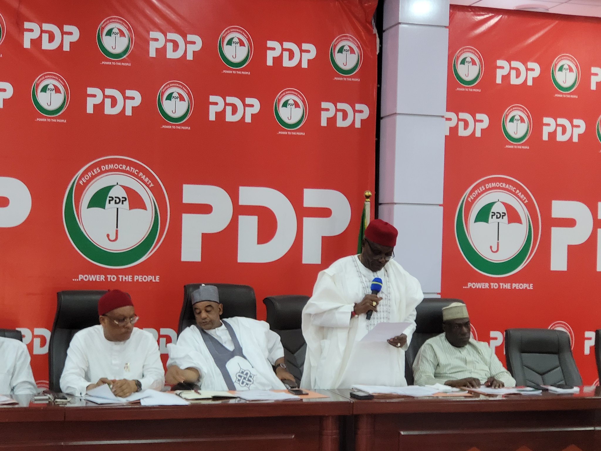 BREAKING PDP holds crucial Board of Trustees meeting in Abuja