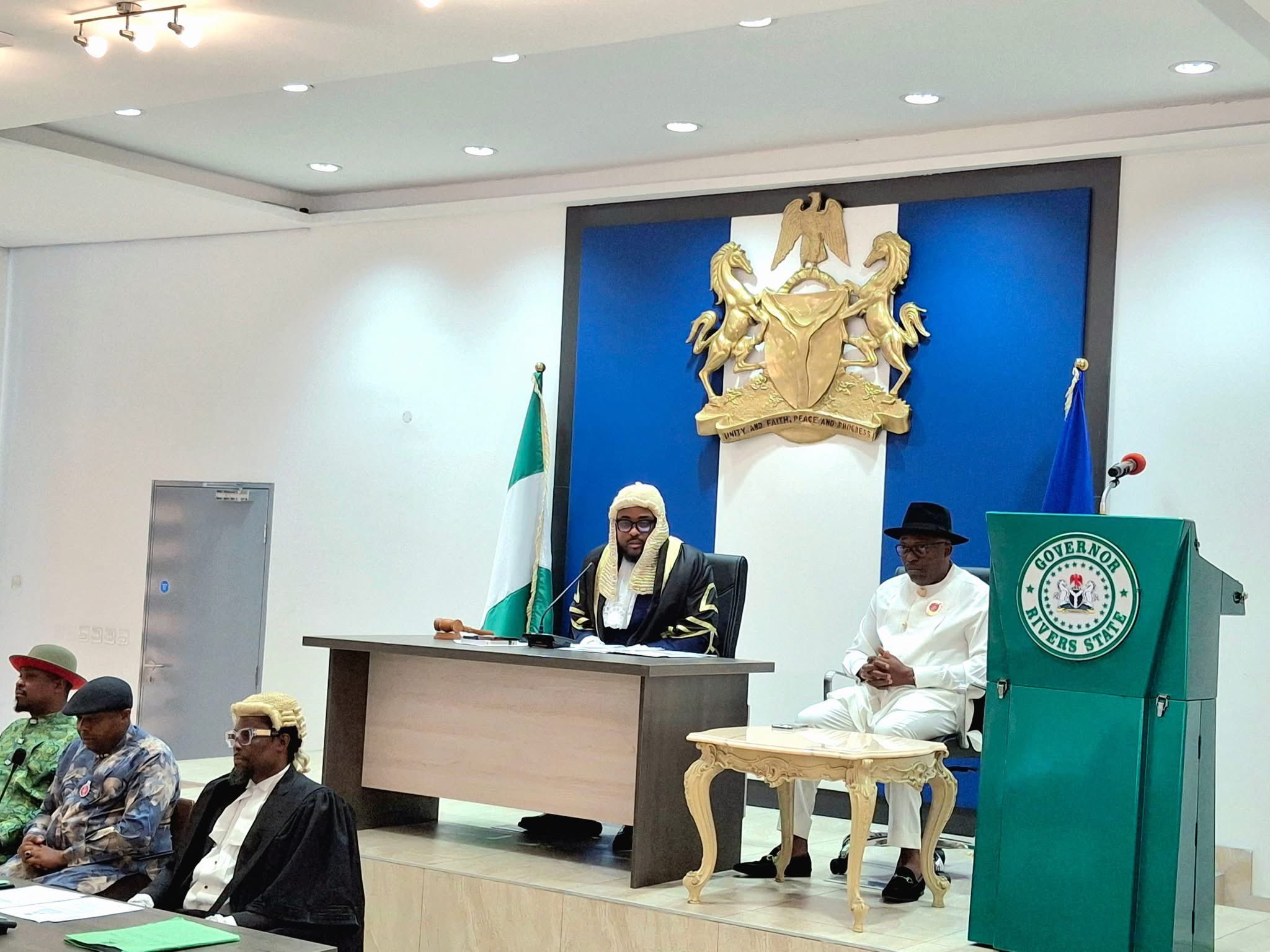 BREAKING: Rivers Governor Fubara Presents 2025 Budget Proposal to State Assembly