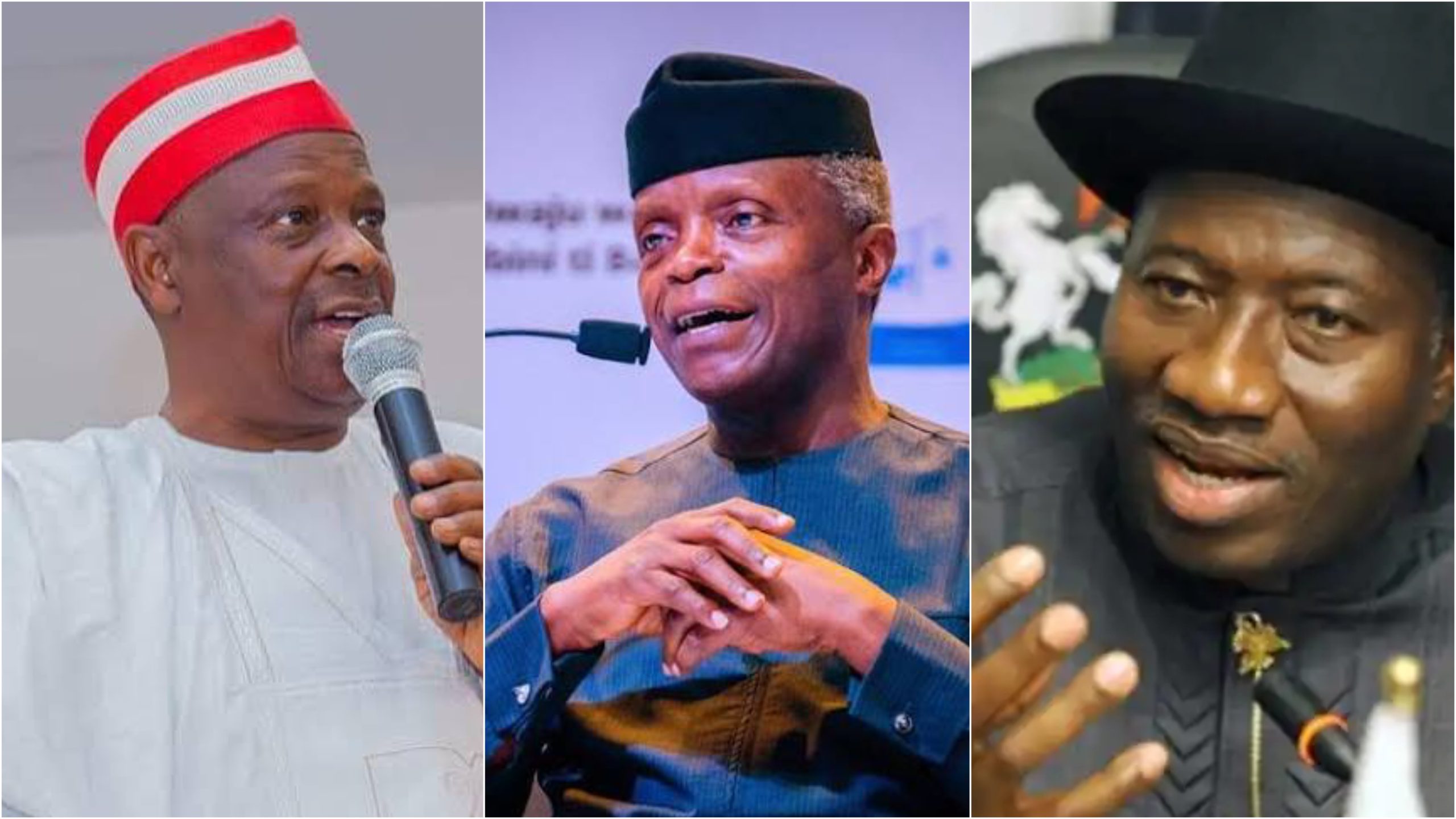 2027: Jonathan, Osinbajo, Kwankwaso to Meet Over Electoral Reforms