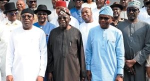 Tinubu With Wike and Fubara