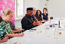 Peter During a Recent Roundtable in Berlin