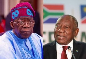 President Tinubu and Cyril Ramaphosa