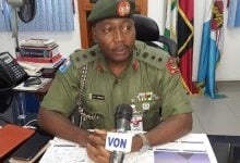 Former Director of Army Public Relations, Sani Usman